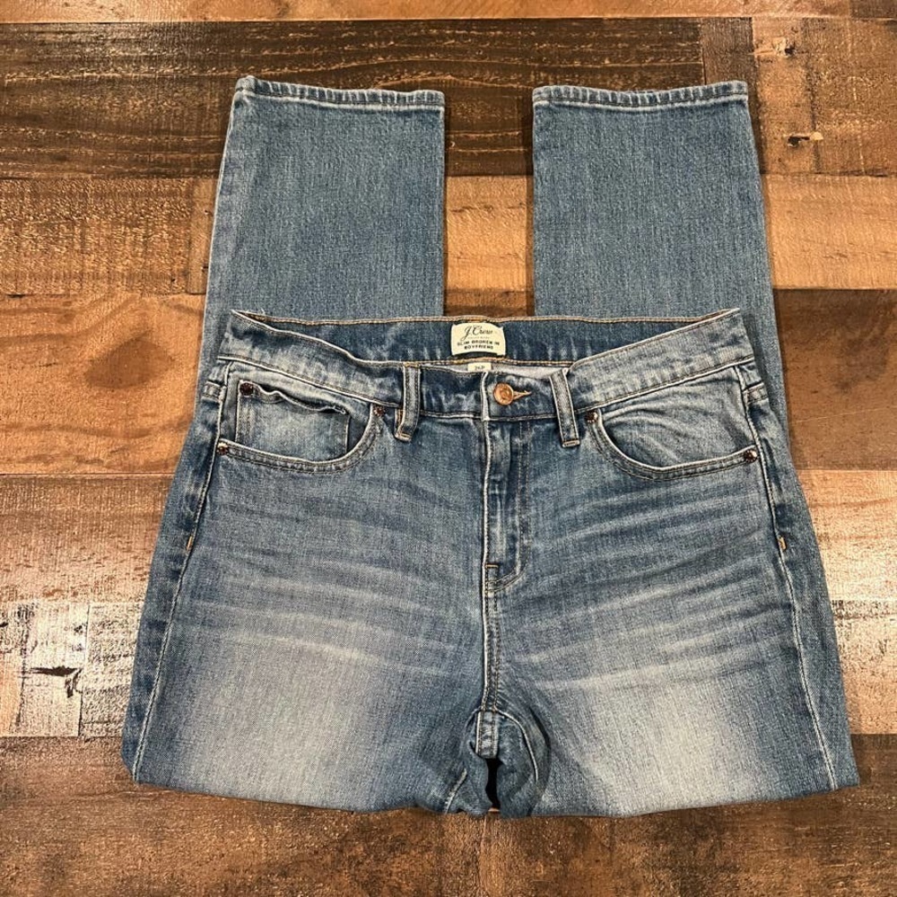 J crew broken in slim boyfriend jean - Picture 6 of 11